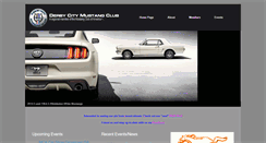 Desktop Screenshot of derbycitymustangclub.com